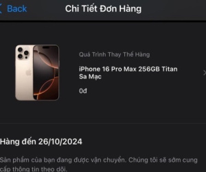 Thông tin mới nhất về khách hàng mua iPhone 16 Promax nhận hộp không