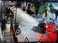 Cố giật dây chuyền, tên cướp kéo lê người phụ nữ trên phố