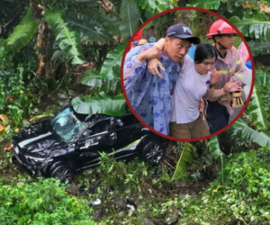 Hiện trường vụ giết người phi tang xuống đèo Bảo Lộc: Chiếc xe chứa thi thể hoàn toàn biến dạng, rơi xuống từ độ cao 50m