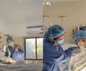 Hình ảnh em bé phục hồi thần kỳ sau khi được ghép tim của nam sinh 17 tuổi khiến nhiều người xúc động: 'Sống thay cả phần cho chàng trai ấy nhé'