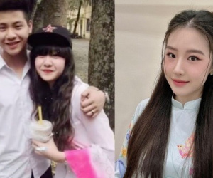 'Bóc' nhan sắc hot girl Lê Khanh - bà xã yêu từ năm lớp 9 của Quân A.P