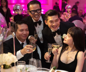 Đám cưới NTK Thái Công với CEO kém 17 tuổi Yves Huy Phan: Tiệc sang trọng, MC Thanh Bạch và loạt sao Việt góp mặt