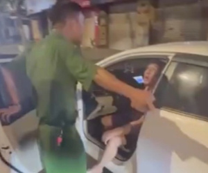 Cảnh sát đã tìm được tài xế ô tô gây tai nạn lúc nửa đêm rồi bỏ chạy