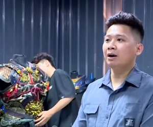 Phóng viên VTV hóa thành nhân vật Black Myth: Wukong với bộ giáp trăm triệu