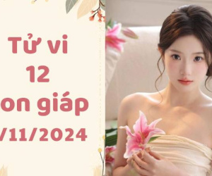 Tử vi thứ 6 ngày 1/11/2024 của 12 con giáp: Mùng 1 đầu tháng Thìn có lộc to