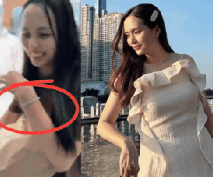 Sau vợ Duy Mạnh, đến lượt nàng WAG 'phú bà' bị soi gu thời trang khó đỡ và nhan sắc đời thường, phải che mặt trốn camera