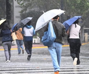 Tàn dư bão Kong-rey gây mưa kỷ lục tại Trung Quốc, hướng tiếp tới Nhật Bản