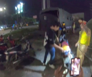 Vụ CSGT bị đấm vào mặt khi đo nồng độ cồn: Làm rõ hành vi chống người thi hành công vụ