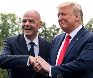 Động thái đáng chú ý của chủ tịch FIFA với Tổng thống đắc cử Donald Trump