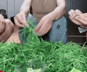 Mâm cơm toàn cỏ dại nhưng lại khiến hơn 2 triệu người thèm 'chảy nước miếng'