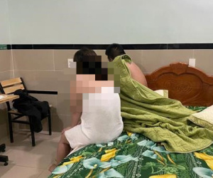 Ập vào nhà nghỉ Hoàng Phúc, công an phát hiện bí mật 'đáng sợ' của đôi nam nữ