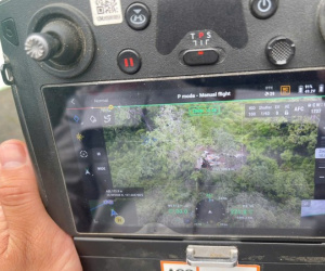 Máy bay Yak-130 được tìm thấy nhờ flycam chuyên dụng