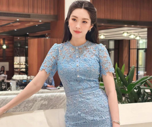 Chồng đại gia và các con làm gì mà Đặng Thu Thảo 'cười ra nước mắt' thế này?
