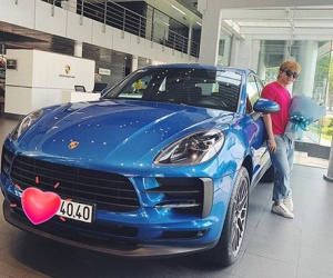 'Soi' xe sang Porsche Macan hơn 3 tỷ của ca sĩ Chi Dân