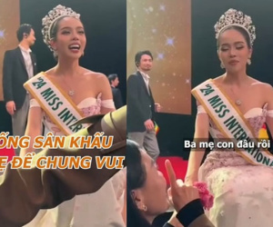 'Bố mẹ con đâu?' - câu hỏi đầu tiên của Hoa hậu Thanh Thủy sau đăng quang và chuyện xúc động phía sau