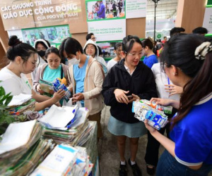 Ấn tượng với trải nghiệm 'xanh' được Vinamilk mang đến ngày hội Việt Nam Xanh
