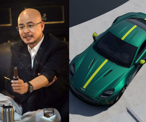 Aston Martin Vantage của 'Qua' Vũ ra mắt bản AMV24 đặc biệt
