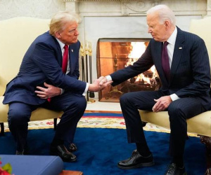 Tổng thống Biden nói 'chào mừng trở về' khi tiếp ông Trump tại Nhà Trắng