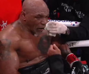 Hình ảnh đau lòng khiến người hâm mộ yêu cầu Mike Tyson lập tức giải nghệ