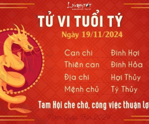 Tử vi 12 con giáp hôm nay - thứ 3 ngày 19/11/2024: Mão ổn định, Tị sa sút