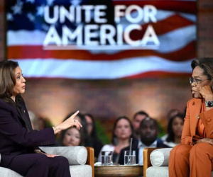 Bà Harris bị tố chi hơn gấp đôi cho sự kiện với sao truyền hình Oprah Winfrey