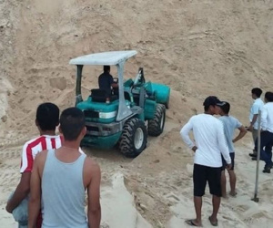 Xót xa học sinh lớp 7 bị cát vùi lấp tử vong
