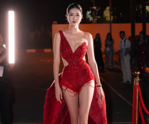 Nàng WAG Kỳ Hân khoe vóc dáng nuột nà ngày trở lại showbiz, Mạc Hồng Quân lo vợ dính 'cám dỗ' và cái 'gật đầu' chấn động