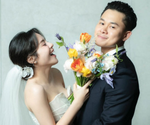 Ca sĩ Thái Trinh lần đầu công khai chồng điển trai kém 6 tuổi