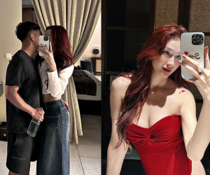 Tình trường của 'người hùng' U23 Việt Nam Văn Thanh: Yêu toàn hotgirl chân dài nóng bỏng
