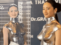 Diện đồ kém duyên lên thảm đỏ, Hoa hậu Ý Nhi gây tranh cãi