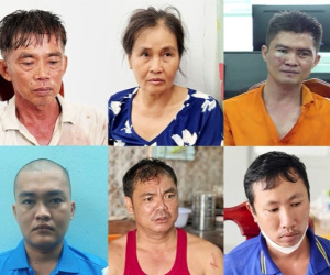6 người trong một gia đình bị bắt vì ném ‘bom xăng’ đoàn cưỡng chế thu hồi đất