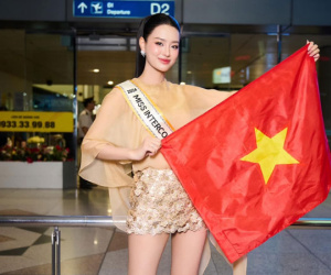 Thời trang của Bùi Khánh Linh tại Miss Intercontinental 2024