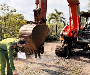 Vụ dùng 'bơm xăng' tấn công đoàn cưỡng chế: Bắt 6 đối tượng
