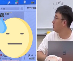 Nam sinh lên thuyết trình vô tình để lộ màn hình tin nhắn, nội dung khiến cả lớp ngượng 'chín mặt': Hiện trường phim truyền hình gì đây?