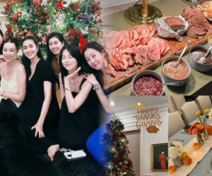 Tăng Thanh Hà đảm đang chuẩn bị bàn tiệc thịnh soạn mời bạn bè, nhan sắc 'mẹ 3 con' gây chú ý