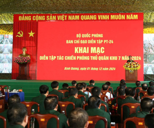Truy thăng quân hàm 12 liệt sĩ hy sinh trong diễn tập tác chiến phòng thủ