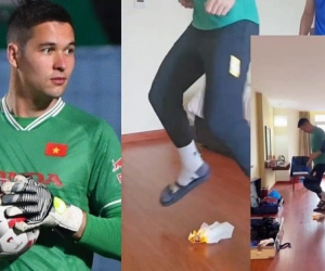 Filip Nguyễn làm hành động gây nguy hiểm trong khách sạn, CĐV Việt Nam bày tỏ sự khó hiểu