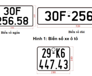 Quy chuẩn biển số xe ô tô áp dụng từ 1/1/2025 có gì mới?