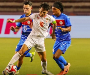 Chơi áp đảo, Philippines vẫn bị Myanmar cầm hòa