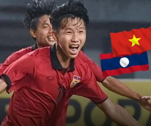 Cầu thủ Lào gốc Việt khiến Indonesia nhận trái đắng