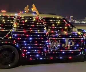 Chủ xe lắp đèn led xung quanh, diễu phố để quay TikTok khai gì?