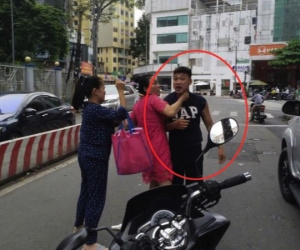 Công an lấy lời khai tài xế đánh người trước Bệnh viện Từ Dũ
