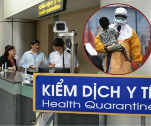 Dịch lạ tại Congo phức tạp, Sân bay Nội Bài siết chặt kiểm dịch y tế