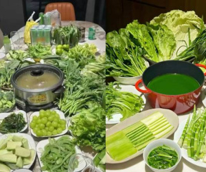 Cười ra nước mắt với tiệc tất niên: Lẩu xanh mướt và thịt 'tan vào nước' gây bão mạng