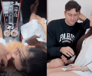 Thủ môn Lâm Tây khóa môi vợ bầu trên Porsche bạc tỷ, cuộc sống viên mãn khiến fan ao ước