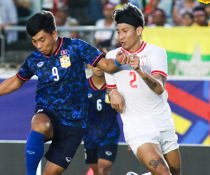 Tuyển Lào thi đấu kiên cường, cùng Myanmar tạo nên màn rượt đuổi tỉ số khó tin tại AFF Cup 2024