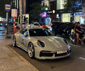 Cường Đô la chi 300 triệu độ mâm cho siêu xe Porsche 911 giá 20 tỷ