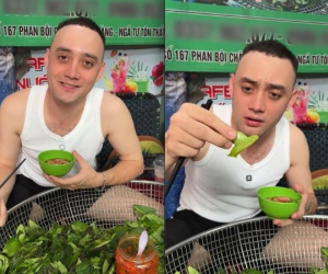 Anh Tây xin thêm rổ rau khi đi ăn nem chua, chủ quán làm 1 điều khiến thực khách 'không dám xin rau thêm 1 lần nào nữa'