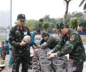 Cận cảnh 5 trận địa bắn pháo hoa ở Hà Nội trước thời khắc đón năm mới 2025