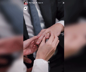 Clip Mai Ngọc và chồng đi đăng ký kết hôn: Nữ MC hạnh phúc ra mặt, để lộ chi tiết đang mang thai